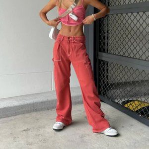 MIAMI VICE PANTS RED